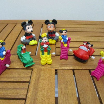 Mickey Mouse & Friends Windup Toys & Fishing Bobber