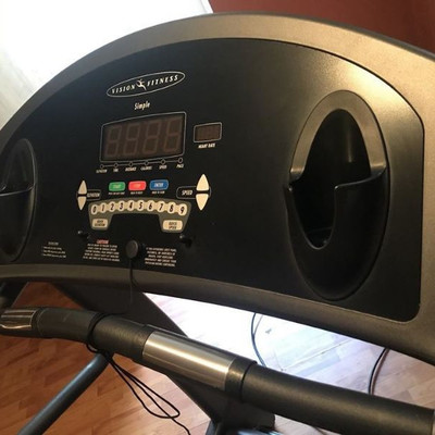 Vision Fitness Folding Treadmill T9250
