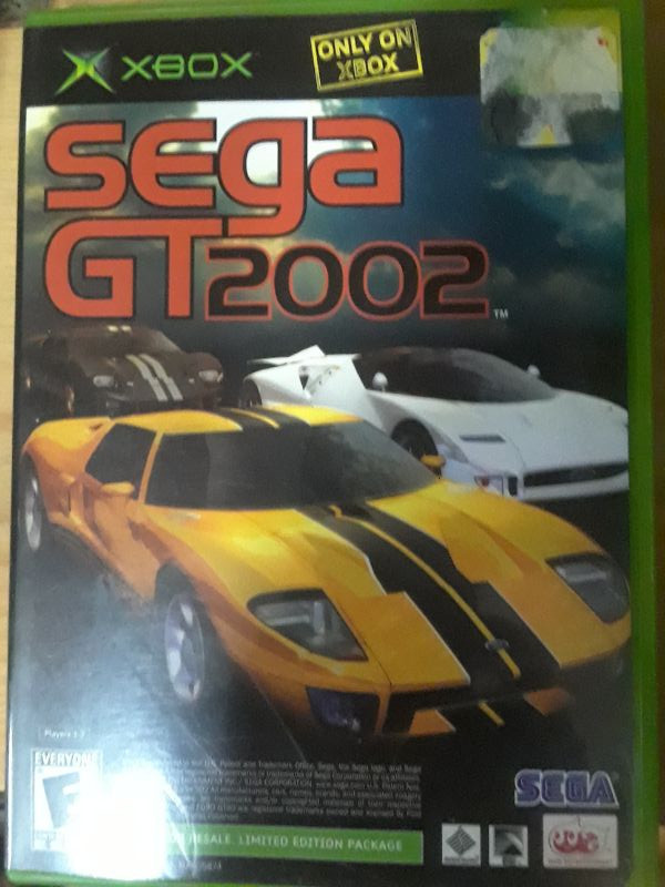 Sega GT 2002 a sim racing video game by Sega for xbox Stock Photo