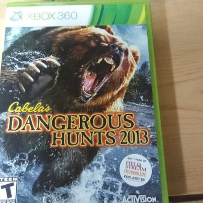Xbox 360 Cabela's  Dangerous Hunts 2013