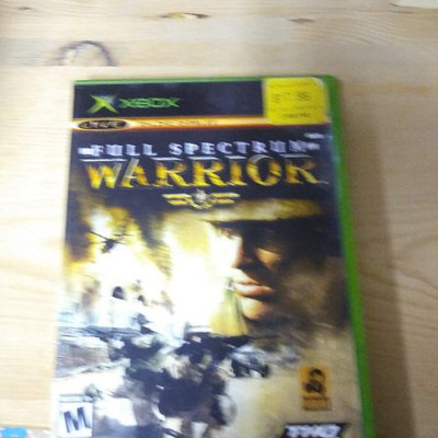 Xbox Full Spectrum Warrior
