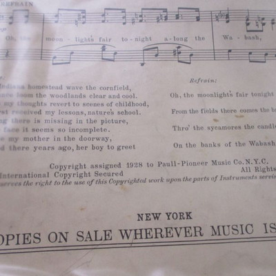 1937 Sheet Music 