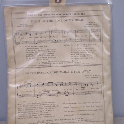 1937 Sheet Music 