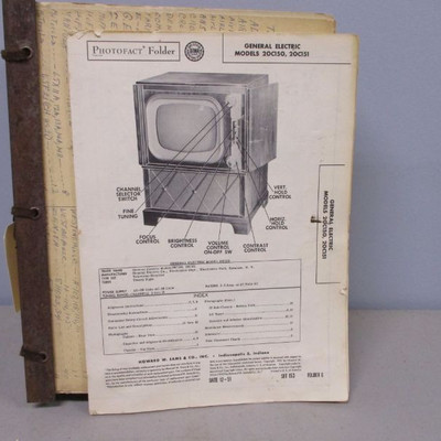 1940's-1950's TV & Radio Repair Manual