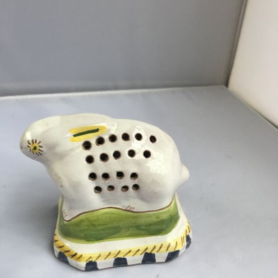 Vintage Ceramic Figurine Signed and Dated made in Portugal