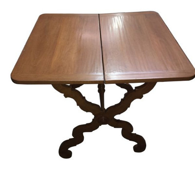 Vintage Folding Table made on Maple Wood
