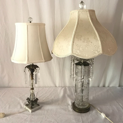 Lot 24 - Two Chandelier Lamps