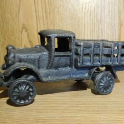 Cast Iron Antique Farm Truck Toy 6