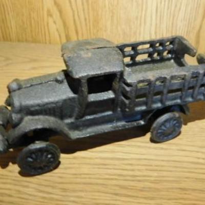 Cast Iron Antique Farm Truck Toy 6