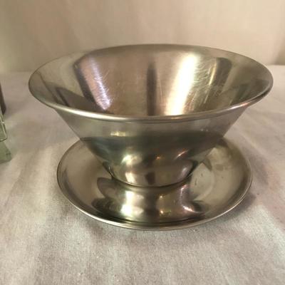 Lot 67 - Retro Glass And Stainless Steel