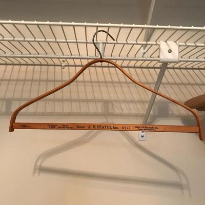 Lot 72 - Wooden Hangers and More