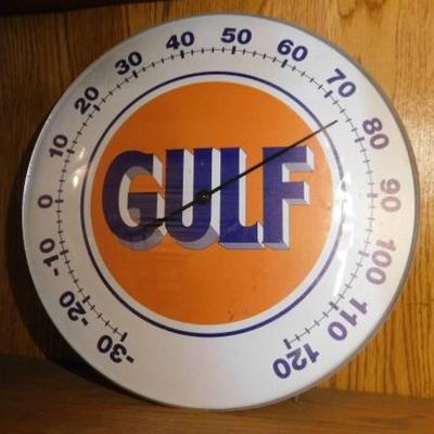Gulf Round Theremometer 12