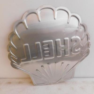 Shell Oil Metal Advertising Sign 23