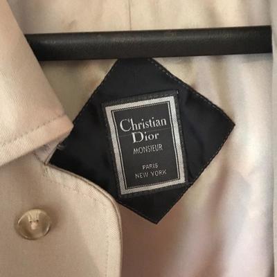 Lot 84 -Men's Dior Pure Wool Overcoat and Top Hat