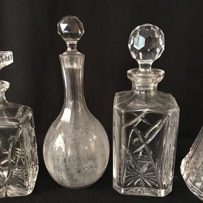 Lot 85 - Decanters and More Bar Accessories