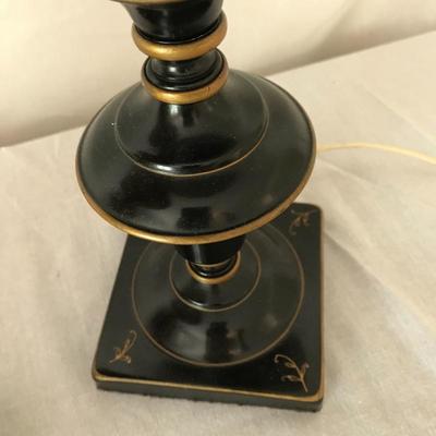 Lot 93 - Metal Lantern Lamp with Plant Stand