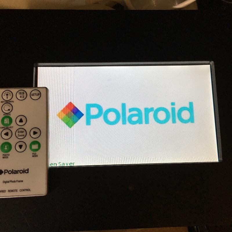 Lot 111 Polaroid Digital Picture Frame & More