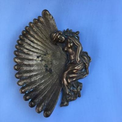 Antique Bronze Art Nouveau Style made in 1934 (see photo)
