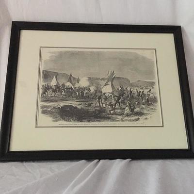 Lot 115 - Civil War Artwork 