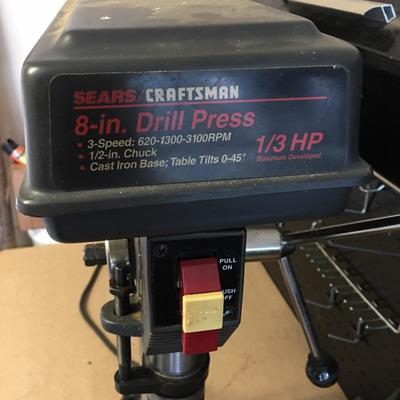Lot 128 - Craftsman 8â€ Drill Press
