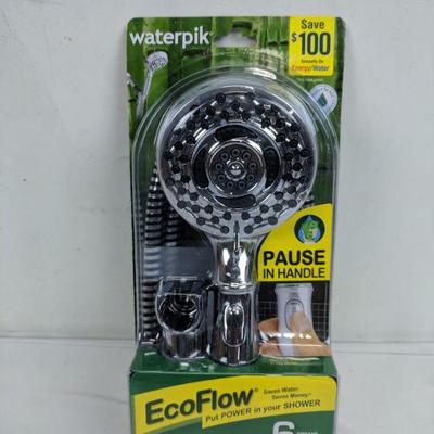 Waterpik EcoFlow Shower Head - New