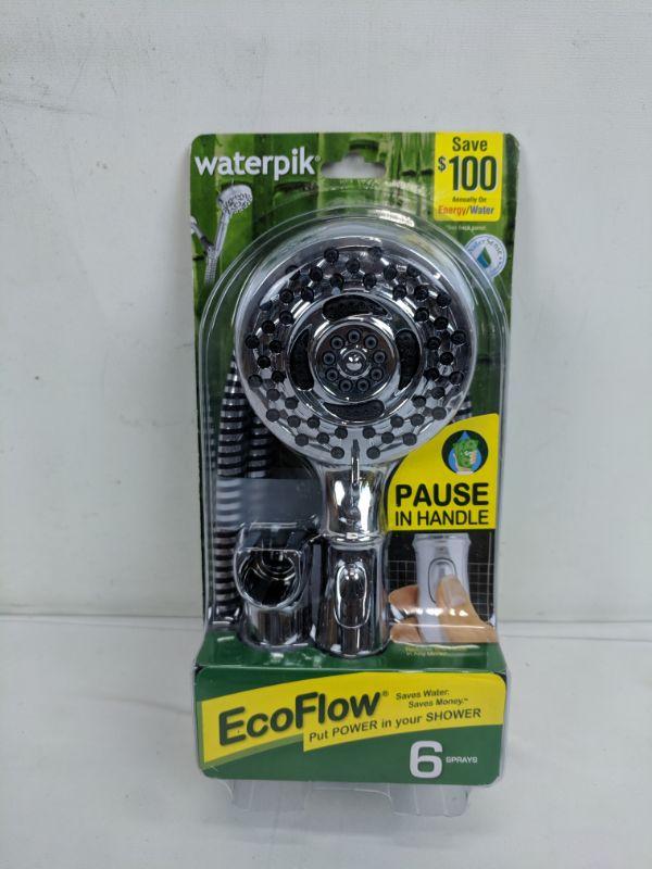 Waterpik EcoFlow Shower Head New