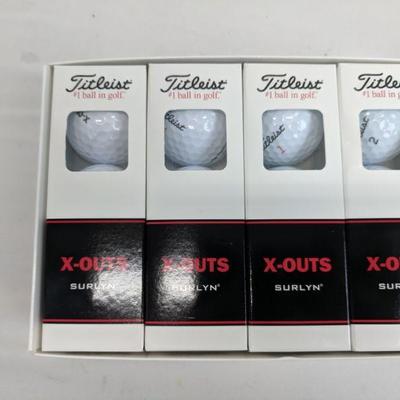 Titleist X-Outs Golf Balls - New