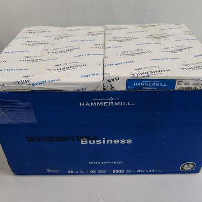 10 Reams of Hammermill Business Paper, 500 Sheets Per Ream, 8.5