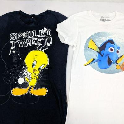 Tweety Bird Juniors L & Adult S Nemo T Shirt - New