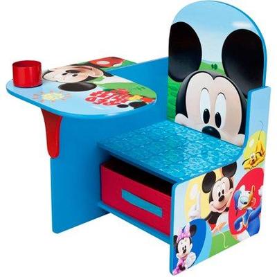 Delta Children Mickey Mouse Chair Desk W/ Storage Bin - New