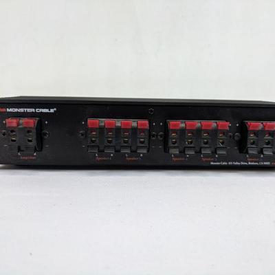 monster cable speaker selector