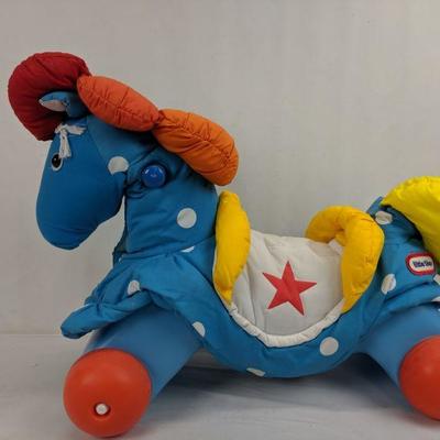 Little Tikes Small Toy Horse On Wheels 
