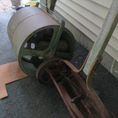 Vintage Push Mower and More