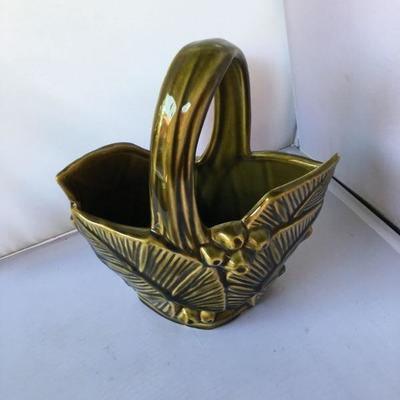 Vintage McKoy Ceramic basket