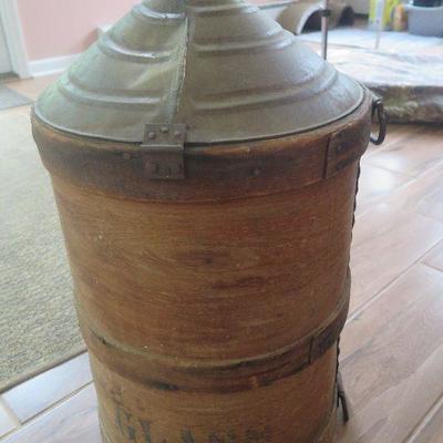 Antique Ship's Water Container Penn Demijohn 