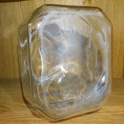 Large Lance Snack Glass Jar with Metal Lid 12