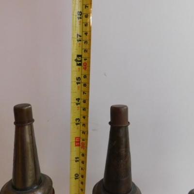Unit One:  Set of Three Oil Advertising Bottles 14