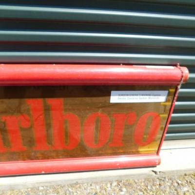 Commercial Hanging Lighted Marlboro Advertising Sign 49