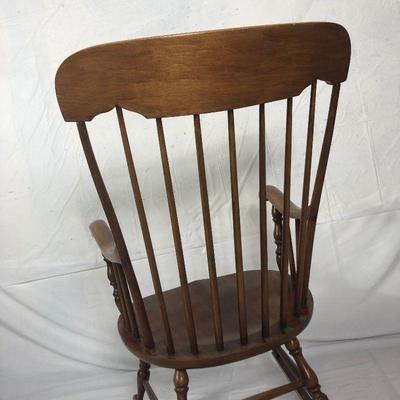 Lot 33 ~ Vintage 1930's Maple Rocking Chair 