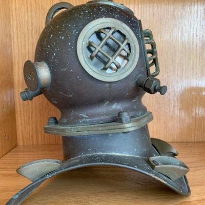 Copper / Brass Deep Sea Divers Helmet 