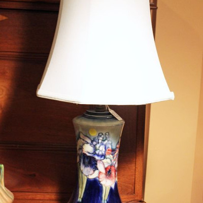 Small Moorcroft lamp