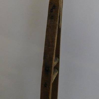Antique Civil War Era Wood Crutch 48