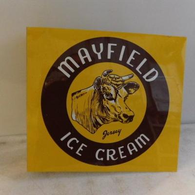 Mayfield Dairy Double Sided Blade Advertising Sign 20