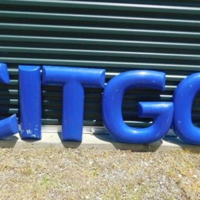 Molded Plastic CITGO Individual Advertising Letters 24