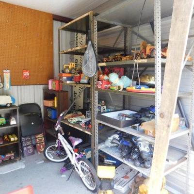 Toy Closet Storage Unit All Contents Vintage & Collectible Toys, Etc. (Must Read Below!)