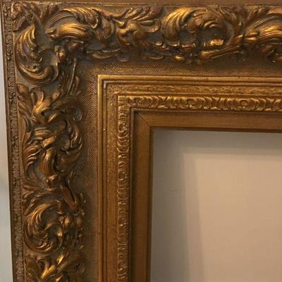 Vintage Large and Heavy Gilded Frame