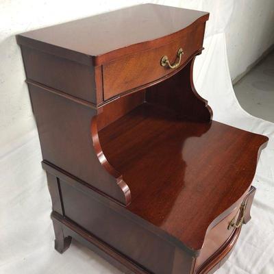 Lot 40 ~ Nigh Stand/End Table Solid Cherry Vintage