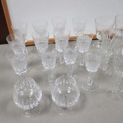 Lot 13 - Wine & Brandy Glasses