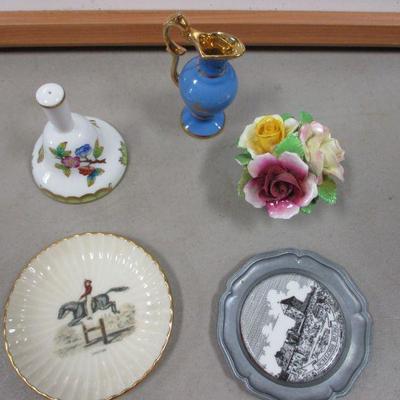 Lot 16 - Decorative Porcelain Limoges & Lenox Trinkets