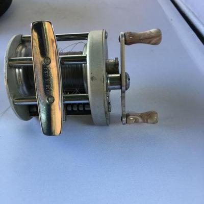 Vintage Lot of 2 Fishing  Reels Langley and Pfluegch 